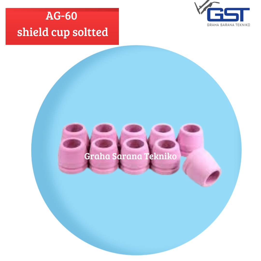 AG-60 Shield Cup Slotted - GrahaWelding Jual Suku Cadang/ aksesoris Las